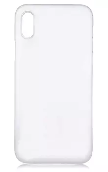 Чехол для iPhone XS Max силиконовый ультратонкий 0.5mm прозрачный