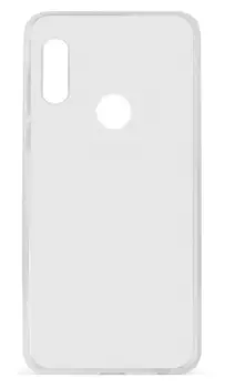 Чехол для Xiaomi RedMi 6 Pro силиконовый плотный 1mm прозрачный