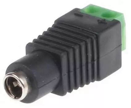 Разъем питания с клеммной колодкой DC(M) - клемма