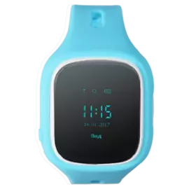 Детские умные часы с GPS CARCAM KIKO (голубые)