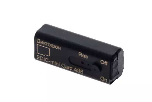 Диктофон Edic-mini Card A98