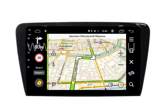 Головное устройство CARCAM AV-1916 for Octavia (2014-2017) 10"