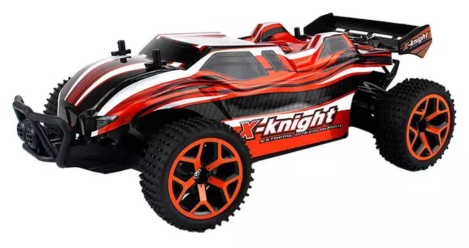Гоночная машина на радиоуправлении CARCAM 4WD Off-Road Buggy - Red