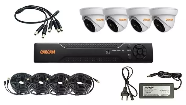 Готовый комплект видеонаблюдения CARCAM VIDEO KIT 5M-13