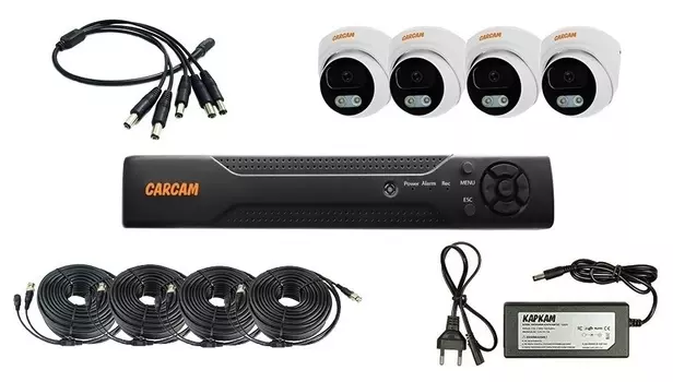 Готовый комплект видеонаблюдения CARCAM VIDEO KIT 5M-14