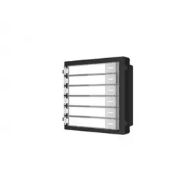 Модуль на 6 абонентов c подсветкой HikVision DS-KD-KK