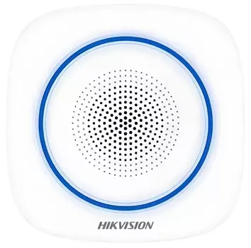 Hikvision DS-PS1-II-WE Blue Indicator Беспроводной внутренний SIP-оповещатель