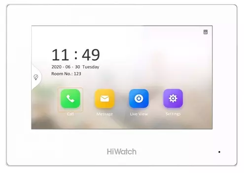 IP видеодомофон HiWatch DS-D100IMWF