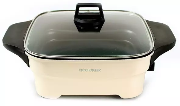 Электрогриль Xiaomi Qcooker Кitchen Hot Pot Multifunctional White (CR-HG02)