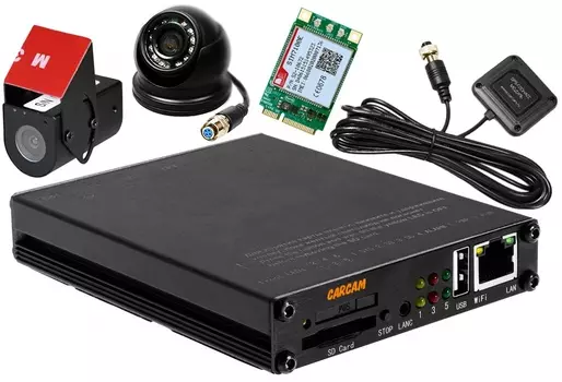 Комплект мониторинга транспорта CARCAM QUADRO KIT 4 GPS+4G