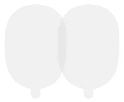 Комплект статических наклеек (2 шт.)