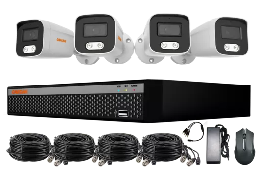 Комплект видеонаблюдения CARCAM 4CH XVR Kit 8104