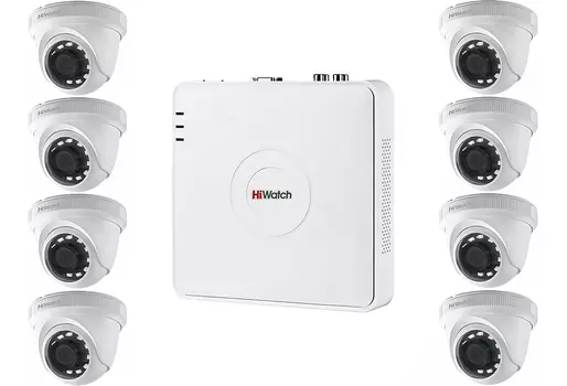 Комплект видеонаблюдения HiWatch KIT 8N2D2