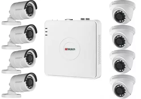 Комплект видеонаблюдения HiWatch KIT 8N2M2