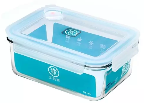 Контейнер для еды Xiaomi Anti-Drop Glass Crisper 715ml