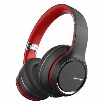 Наушники беспроводные Lenovo HD200 Bluetooth Headphones Black