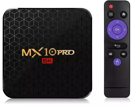 Медиаприставка Smart TV Box MX10 Pro