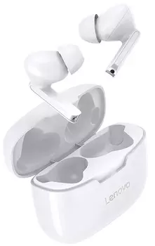 Наушники беспроводные Lenovo XT90 True Wireless Earbuds White