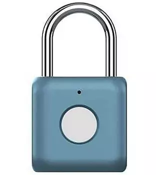 Навесной биометрический замок Xiaomi Smart Fingerprint Lock Padlock YD-K1 Blue