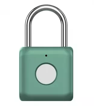 Навесной биометрический замок Xiaomi Smart Fingerprint Lock Padlock YD-K1 Green