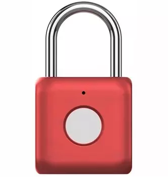 Навесной биометрический замок Xiaomi Smart Fingerprint Lock Padlock YD-K1 Red