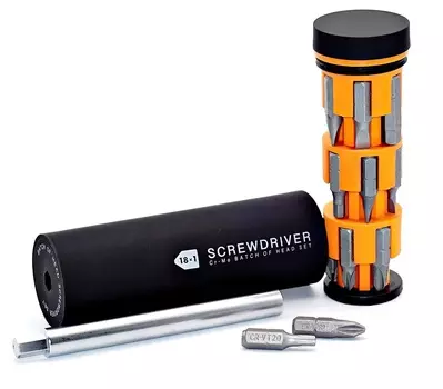 Отвертка с набором бит Xiaomi Jiuxun Tools Screwdriver Set 18 in 1