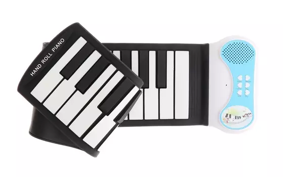 Портативное пианино Xiaomi Silicon Flexible Roll Up Piano 37