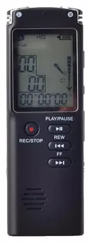 Профессиональный цифровой диктофон с двойным стерео микрофоном Savetek GS-T60 8GB