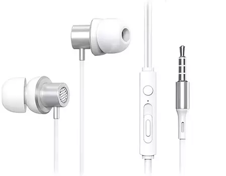 Проводные наушники Lenovo TW13 Earphone Silver