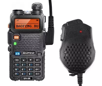 Рация с тангентой Baofeng UV-5R Shoulder Speaker