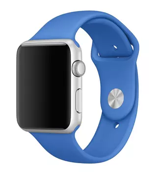 Ремешок для Apple watch 38mm Sport Band лазурный