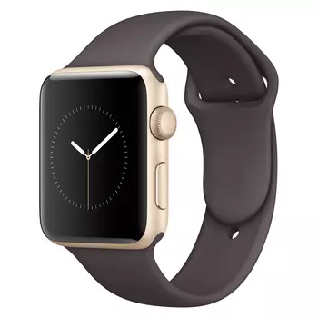 Ремешок для Apple watch 38mm Sport Band ZN коричневый