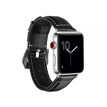 Ремешок для Apple watch 42mm Кожа чёрный