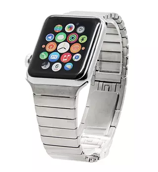 Ремешок для Apple watch 42mm Link bracelet серебро
