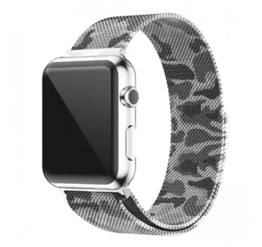 Ремешок для Apple watch 42mm Milanese Loop хаки