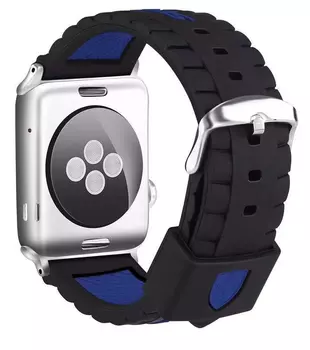 Ремешок для Apple watch 42mm Силикон синий