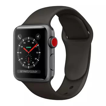 Ремешок для Apple watch 42mm Sport Band серый