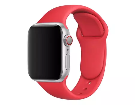 Ремешок для Apple watch 42mm Sport Band красный