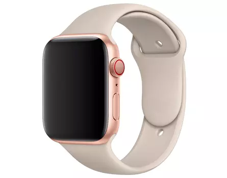 Ремешок для Apple watch 42mm Sport Band ZN бежевый