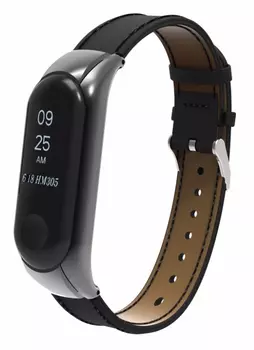 Ремешок для Mi Band 3 Hermes чёрный