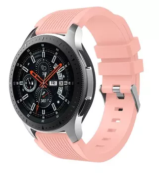 Ремешок для Samsung Galaxy Watch Silicone band 46mm розовый