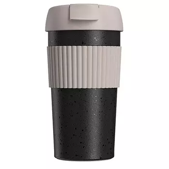 Термокружка Xiaomi Kiss Kiss Fish Rainbow 490ml Grey Black