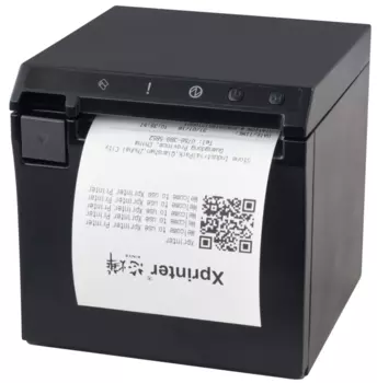Термопринтер для печати чеков Xprinter XP-R330H (USB, LAN) Черный