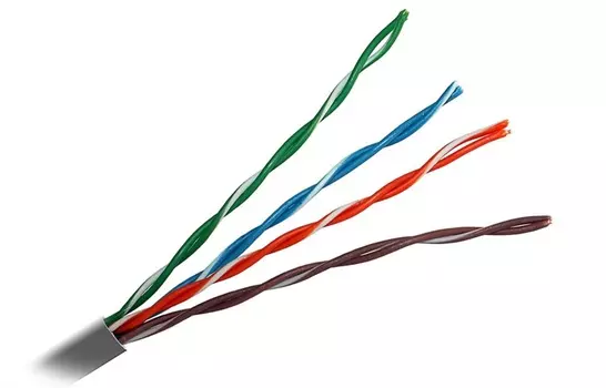UTP4 LC cat5e, CU витая пара, 1 метр
