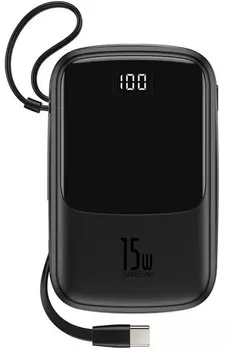 Внешний аккумулятор Baseus Qpow Power Bank 10000 mAh 3A 15W (PPQD-A01)