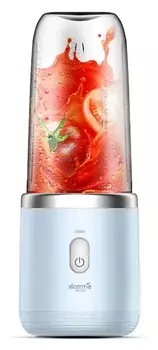 Портативный блендер Xiaomi Deerma Fruit Cup Light Blue DEM-NU06