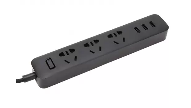 Удлинитель Xiaomi Mi Power Strip 3 Sockets Black (XMCXB01QM)