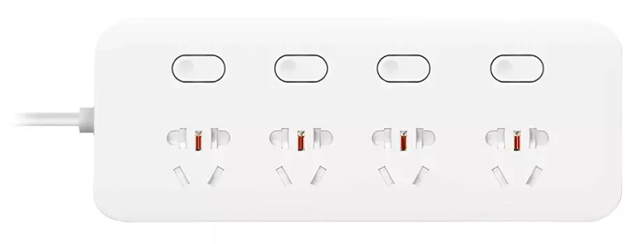 Удлинитель Xiaomi Mi Power Strip (4 Розетки) (MJCXB4-02QM)