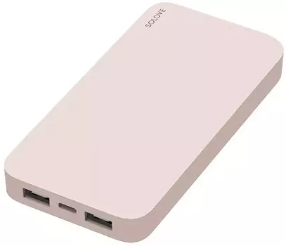 Внешний аккумулятор Xiaomi Mi SOLOVE 20000 mAh Apricot