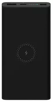 Внешний аккумулятор Xiaomi Mi Wireless Power Bank Youth Edition Black 10000mAh (WPB15ZM)